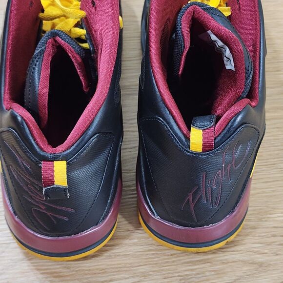 Nike Air Jordan SC 3 Shoes Size 13 Sneakers\'Black Gold Red\'-629877 031 main image 6